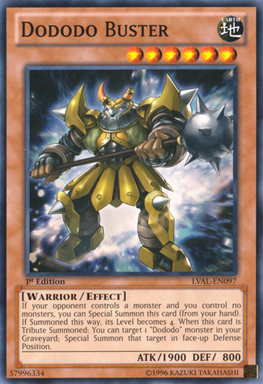 Dododo Buster [LVAL-EN097] Common 