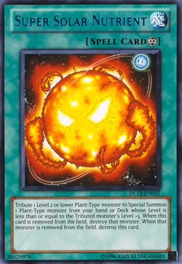 Super Solar Nutrient (Blue) [DL12-EN017] Rare 