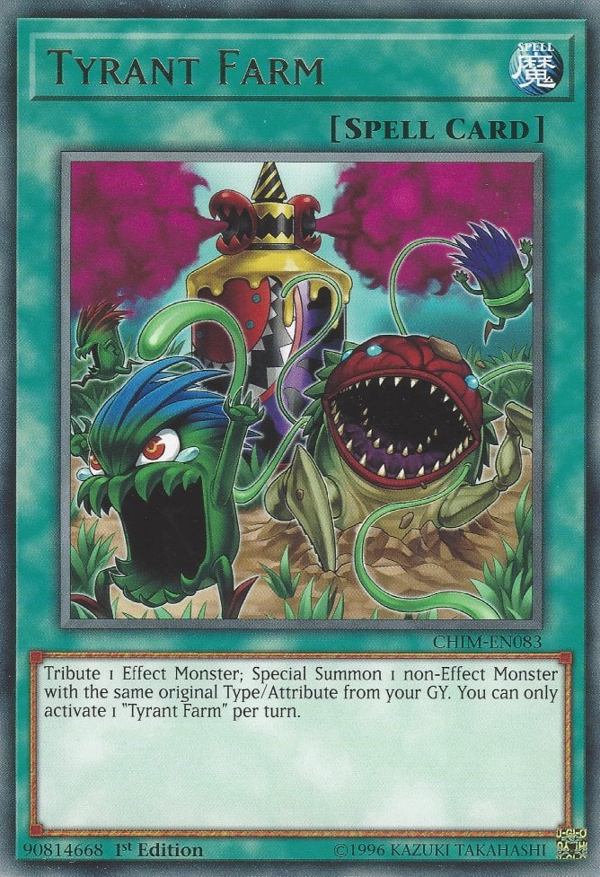 Tyrant Farm [CHIM-EN083] Rare 
