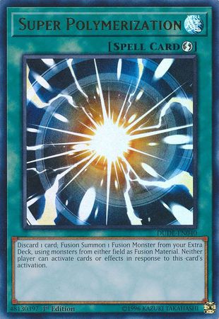 Super Polymerization [DUDE-EN040] Ultra Rare 