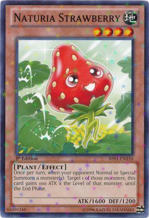 Naturia Strawberry [BP01-EN210] Starfoil Rare 