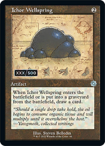 Ichor Wellspring (Retro Schematic) (Serialized) [The Brothers' War Retro Artifacts] 