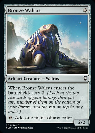 Bronze Walrus [Commander Legends: Battle for Baldur's Gate] 