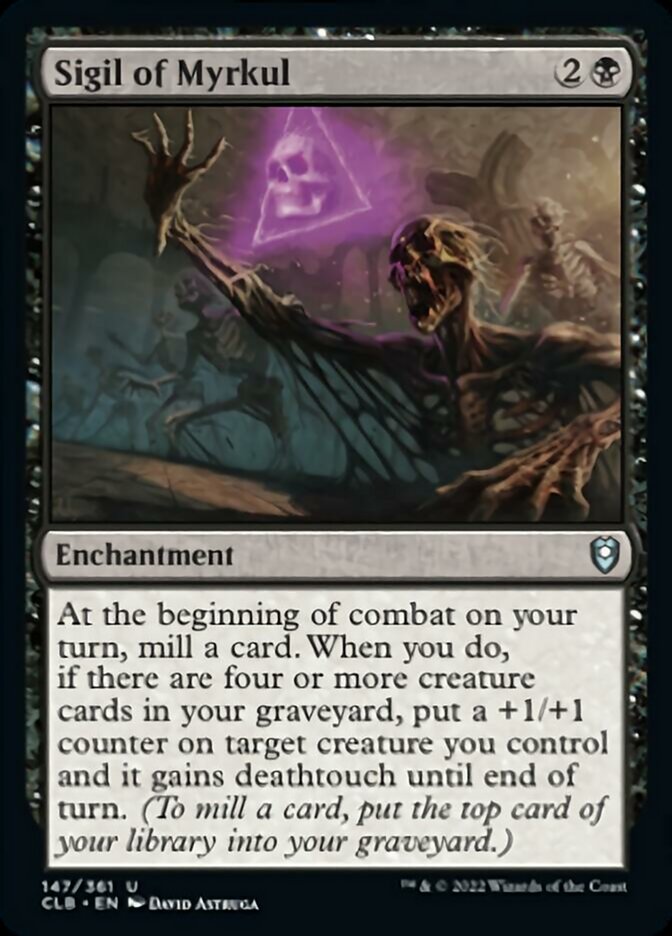 Sigil of Myrkul [Commander Legends: Battle for Baldur's Gate] 