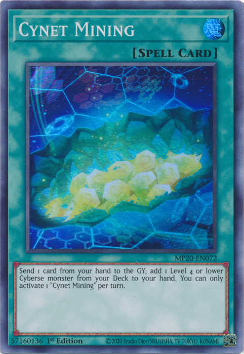 Cynet Mining [MP20-EN072] Super Rare 