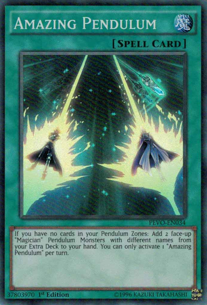 Amazing Pendulum [PEVO-EN034] Super Rare 