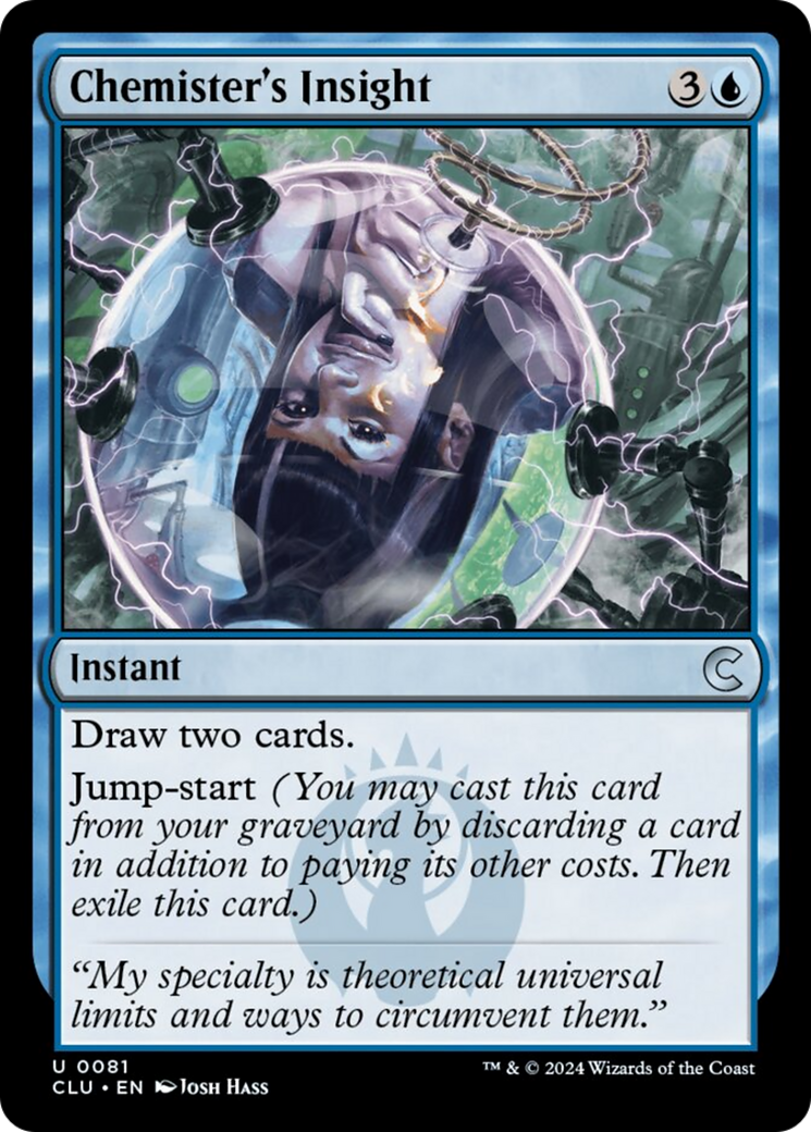 Chemister's Insight [Ravnica: Clue Edition] 