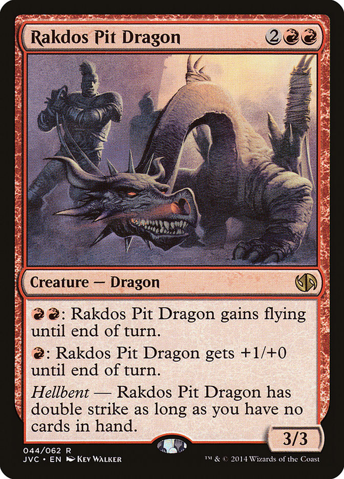 Rakdos Pit Dragon [Duel Decks Anthology] 