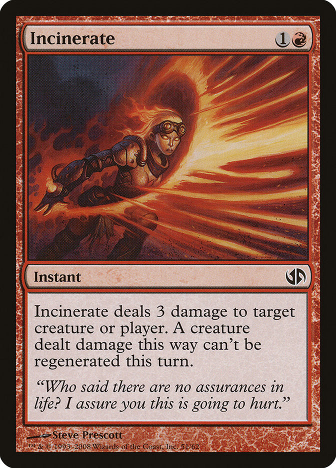 Incinerate [Duel Decks: Jace vs. Chandra] 
