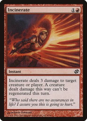 Incinerate [Duel Decks: Jace vs. Chandra] 