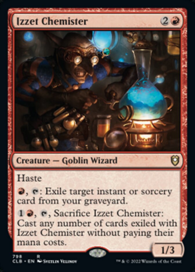 Izzet Chemister [Commander Legends: Battle for Baldur's Gate] 