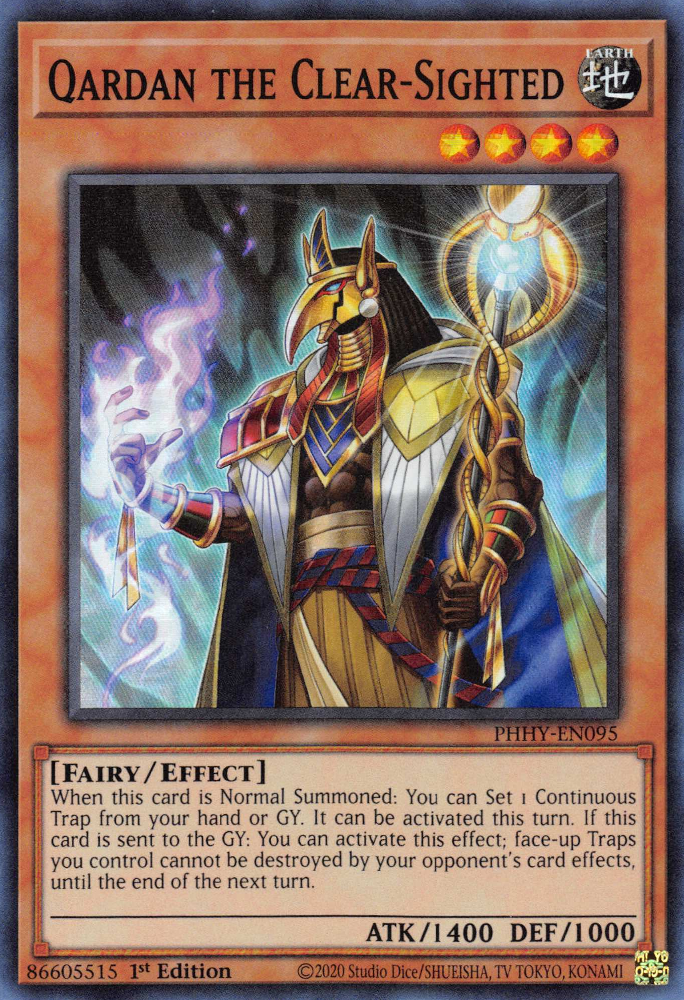 Qardan the Clear-Sighted [PHHY-EN095] Super Rare 