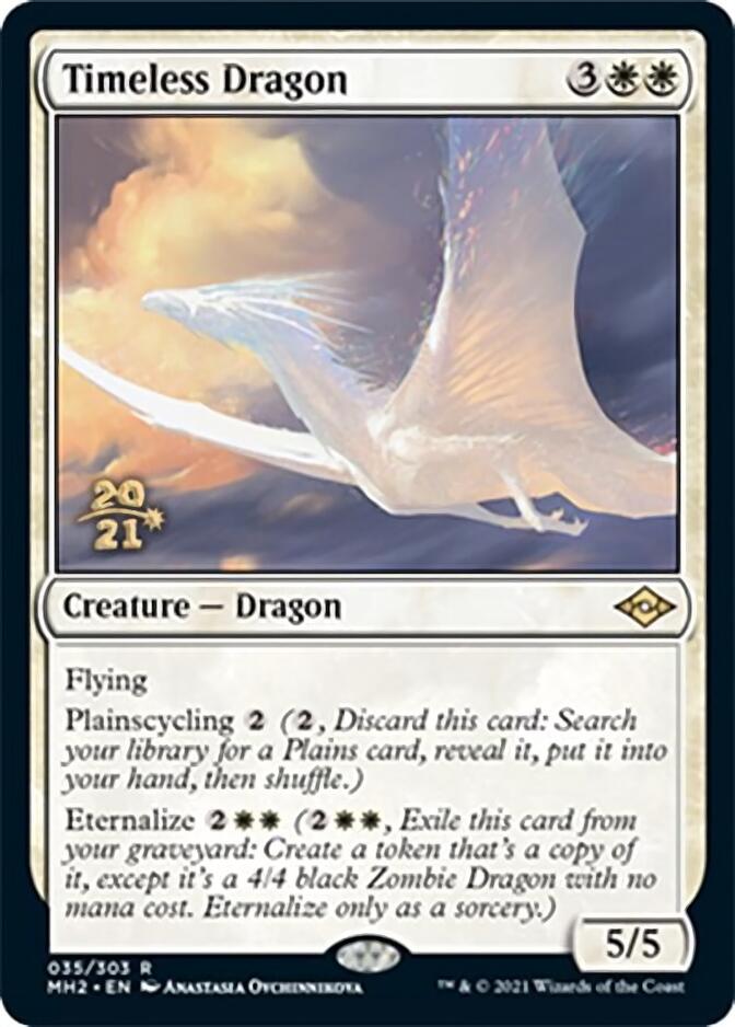 Timeless Dragon [Modern Horizons 2 Prerelease Promos] 