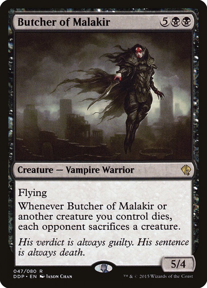 Butcher of Malakir [Duel Decks: Zendikar vs. Eldrazi] 