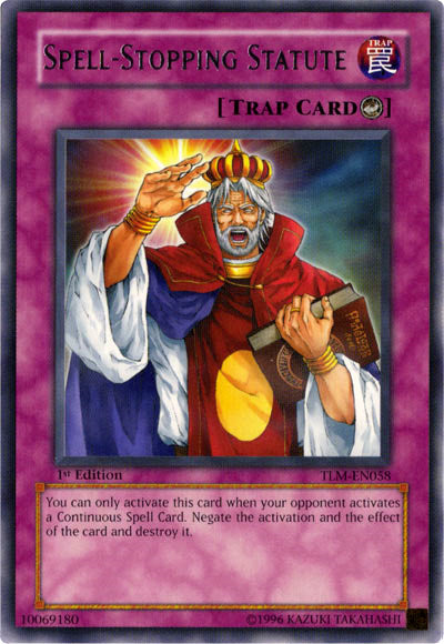 Spell-Stopping Statute [TLM-EN058] Rare 