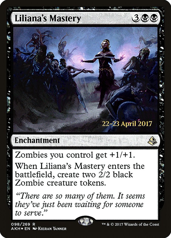 Liliana's Mastery [Amonkhet Prerelease Promos] 