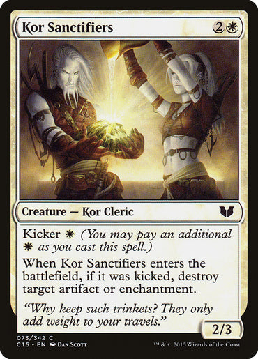 Kor Sanctifiers [Commander 2015] 