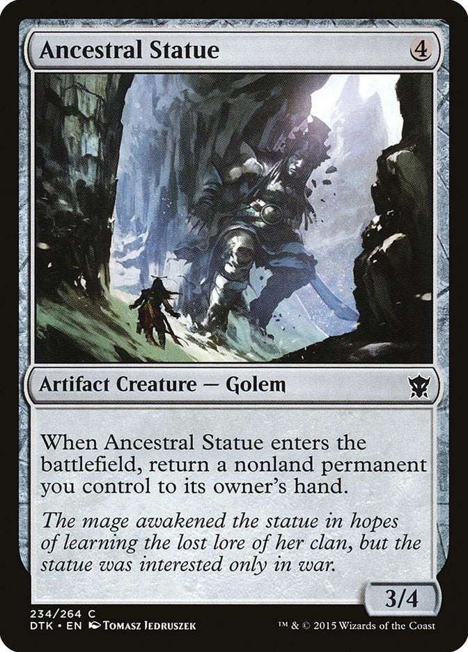 Ancestral Statue [Dragons of Tarkir] 