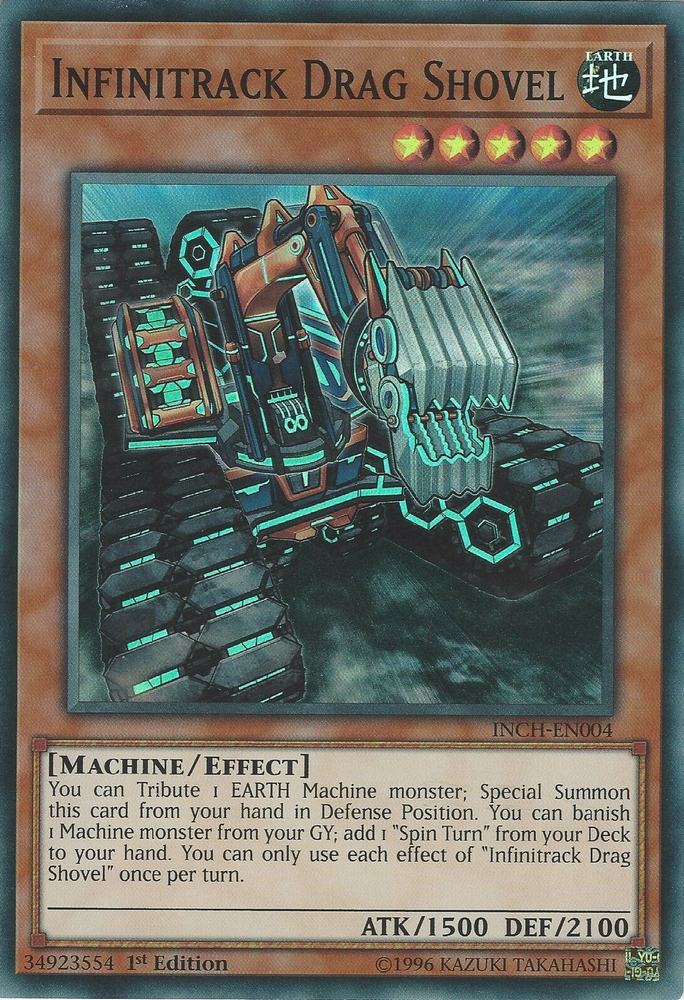Infinitrack Drag Shovel [INCH-EN004] Super Rare 