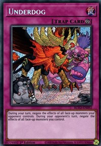 Underdog [BLVO-EN092] Secret Rare 