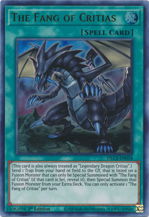 The Fang of Critias [DLCS-EN058] Ultra Rare 
