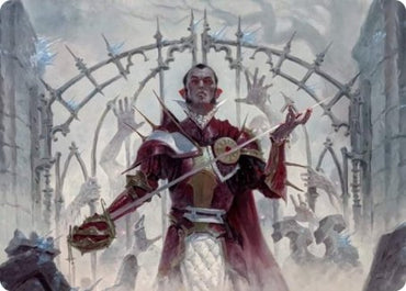 Cemetery Gatekeeper Art Card [Innistrad: Crimson Vow Art Series] 