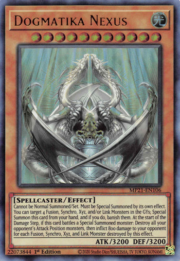 Dogmatika Nexus [MP21-EN106] Ultra Rare 