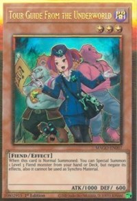 Tour Guide From the Underworld (Alternate Art) [MAGO-EN007] Gold Rare 