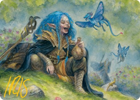 Feywild Trickster Art Card (Gold-Stamped Signature) [Dungeons & Dragons: Adventures in the Forgotten Realms Art Series] 