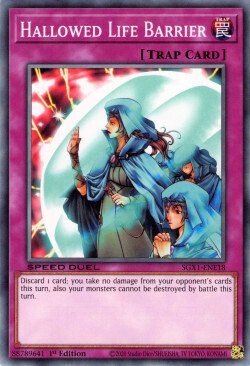 Hallowed Life Barrier [SGX1-ENE18] Common 
