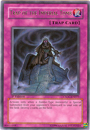 Trap of the Imperial Tomb [CSOC-EN077] Rare 