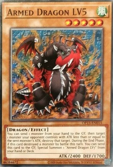 Armed Dragon LV5 [OP15-EN015] Common 