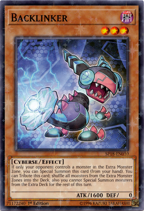 Backlinker [SP18-EN010] Starfoil Rare 