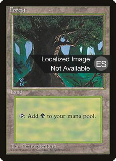 Forest (C) [Fourth Edition (Foreign Black Border)] 