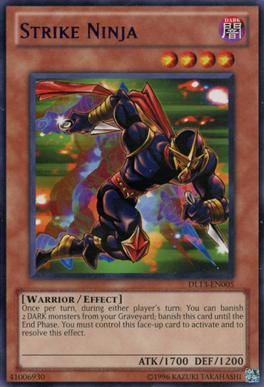 Strike Ninja (Purple) [DL13-EN005] Rare 