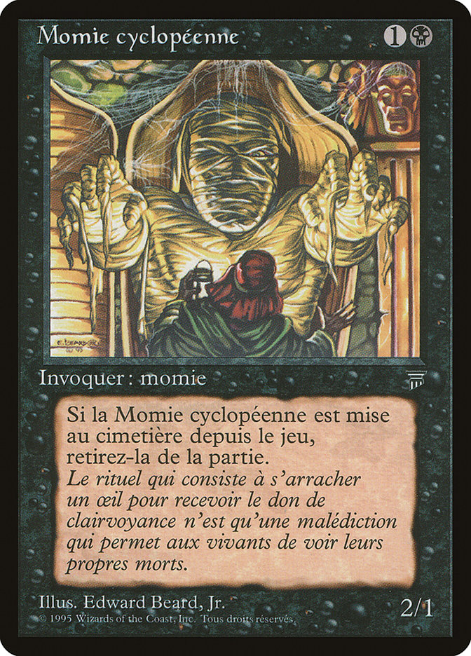 Cyclopean Mummy (French) - "Momie cyclopeenne" [Renaissance] 