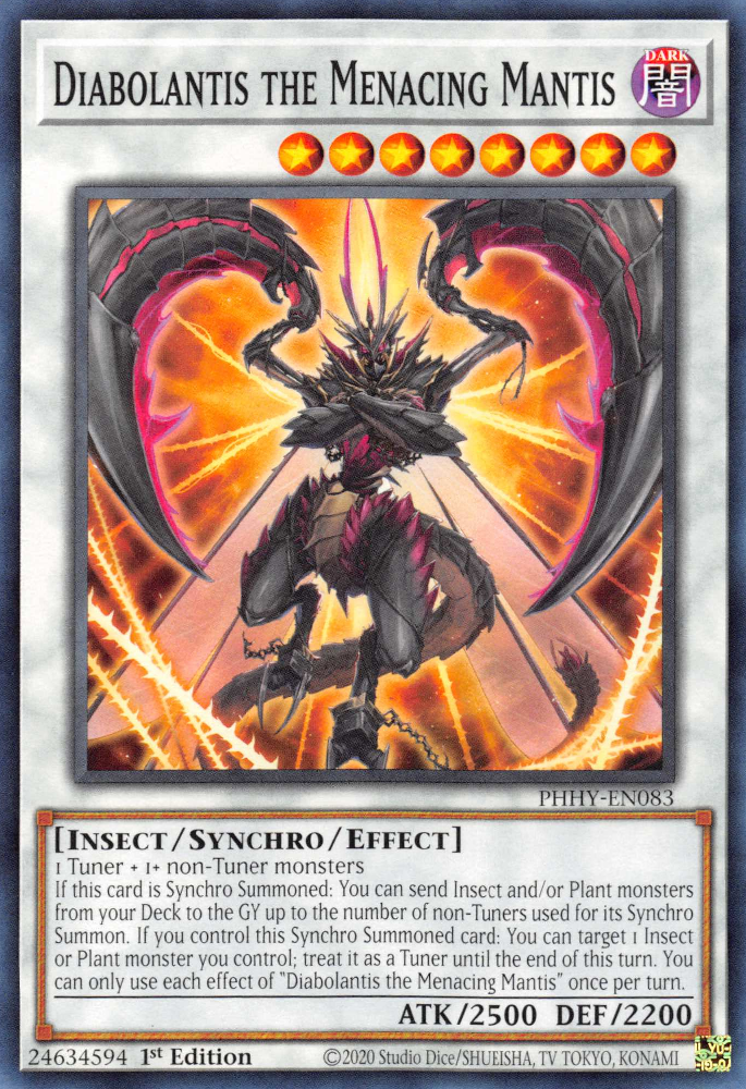 Diabolantis the Menacing Mantis [PHHY-EN083] Common 