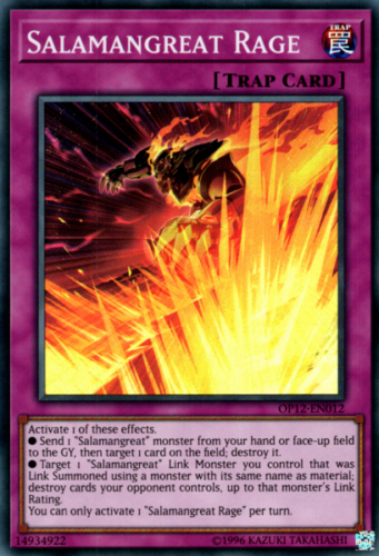 Salamangreat Rage [OP12-EN012] Super Rare 