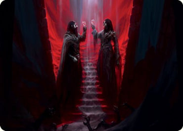 Vampires' Vengeance Art Card [Innistrad: Crimson Vow Art Series]