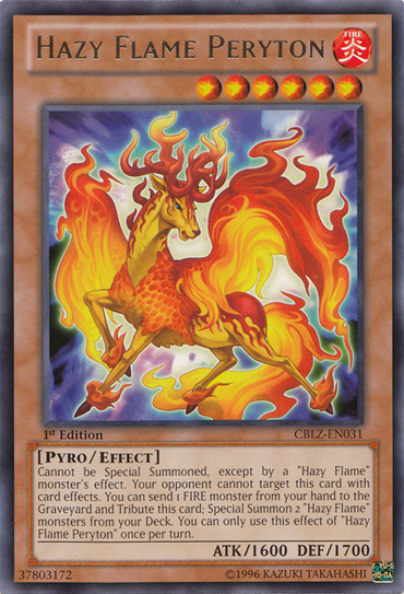 Hazy Flame Peryton [CBLZ-EN031] Rare 