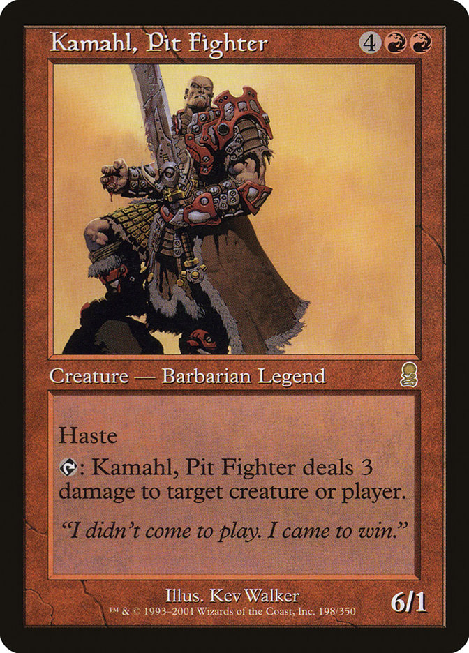 Kamahl, Pit Fighter [Odyssey] 