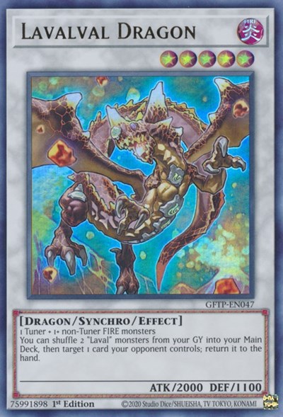 Lavalval Dragon [GFTP-EN047] Ultra Rare 