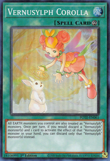 Vernusylph Corolla [POTE-EN061] Super Rare 