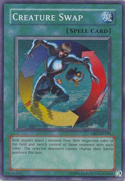 Creature Swap [DB2-EN190] Super Rare 