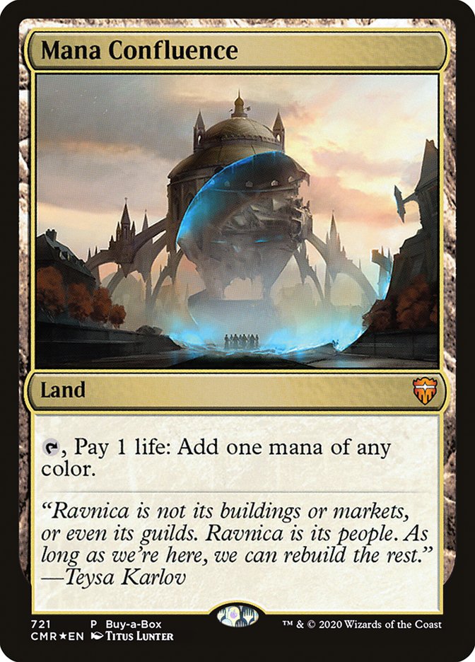 Mana Confluence (Buy-A-Box) [Commander Legends Promos] 