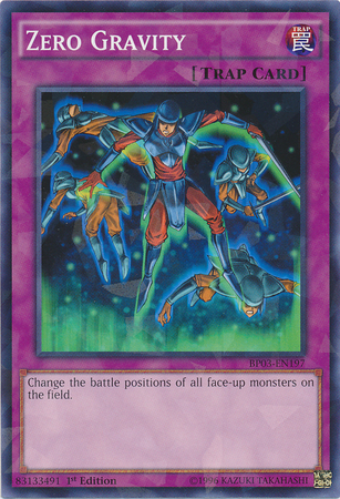 Zero Gravity [BP03-EN197] Shatterfoil Rare 