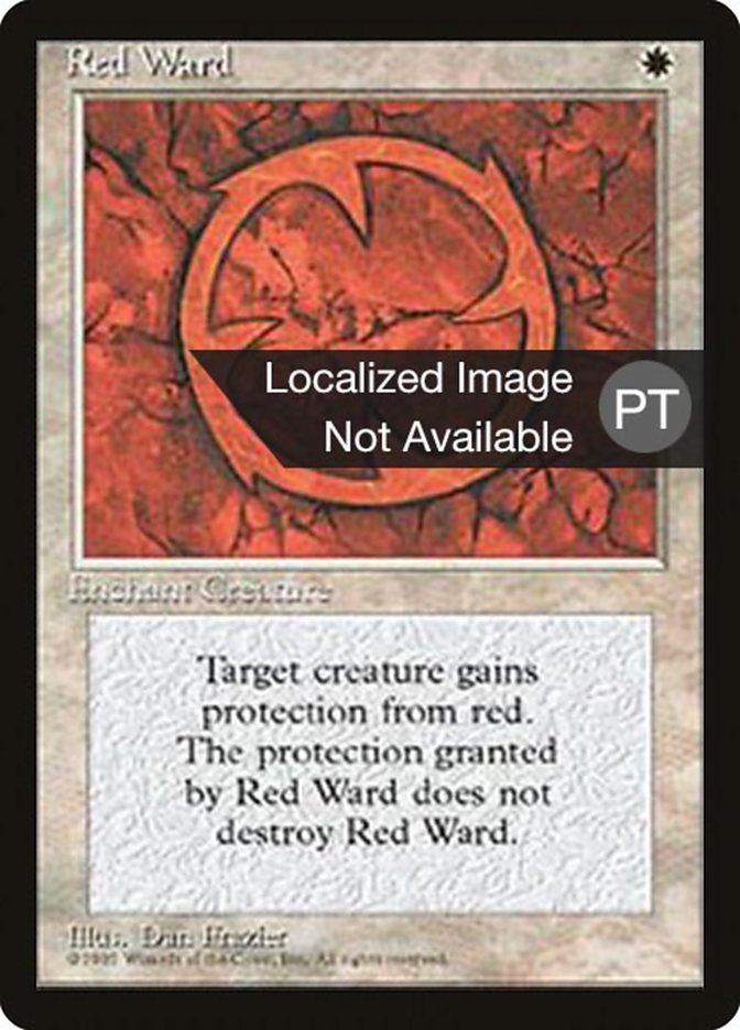 Red Ward [Fourth Edition (Foreign Black Border)] 