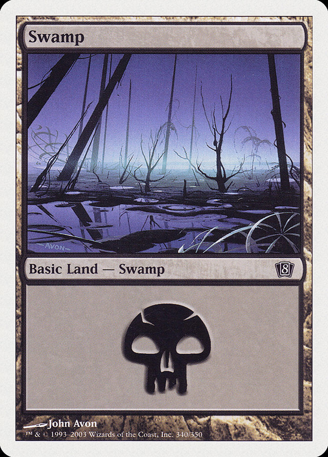 Swamp (340) [Eighth Edition] 