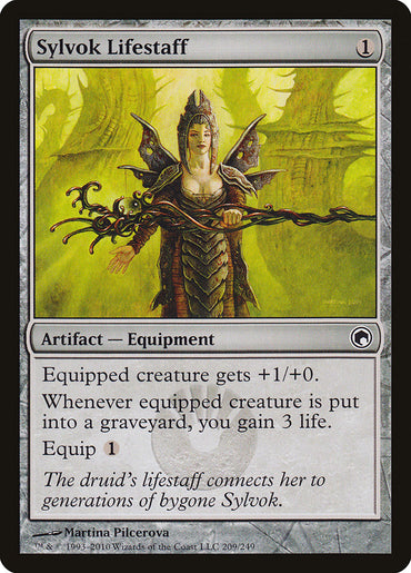 Sylvok Lifestaff [Scars of Mirrodin] 