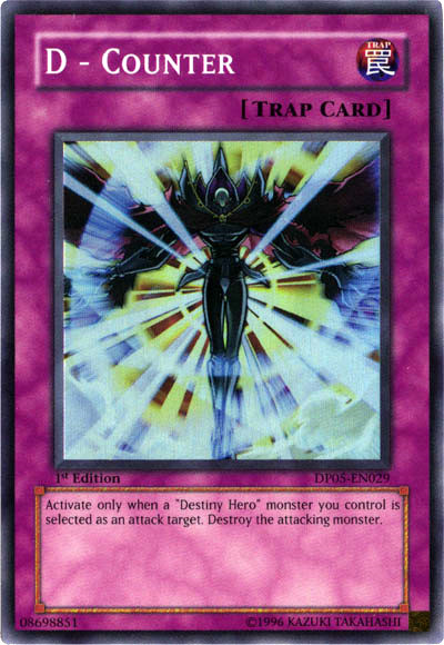 D - Counter [DP05-EN029] Super Rare 